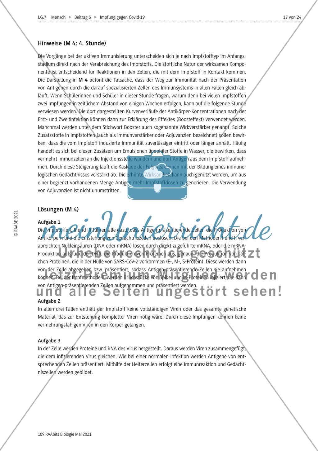 Impfung gegen COVID-19 - M4-M7 Preview 2