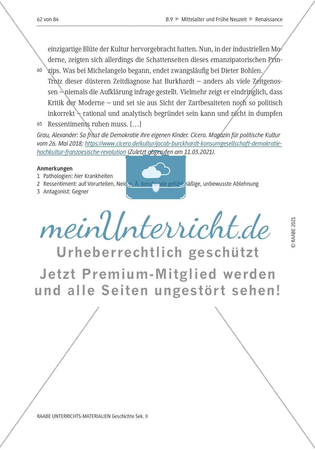 Die Renaissance in der Rezeption Preview 10