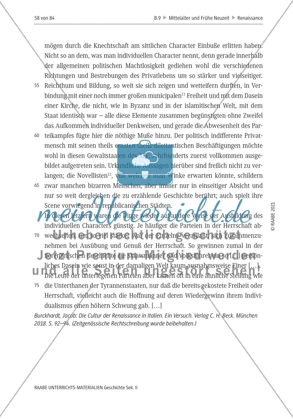 Die Renaissance in der Rezeption Preview 6