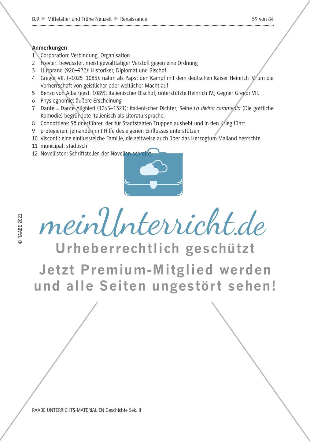 Die Renaissance in der Rezeption Preview 7