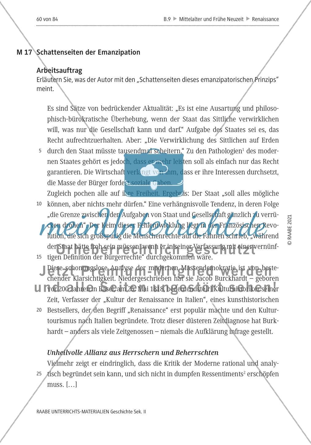 Die Renaissance in der Rezeption Preview 8