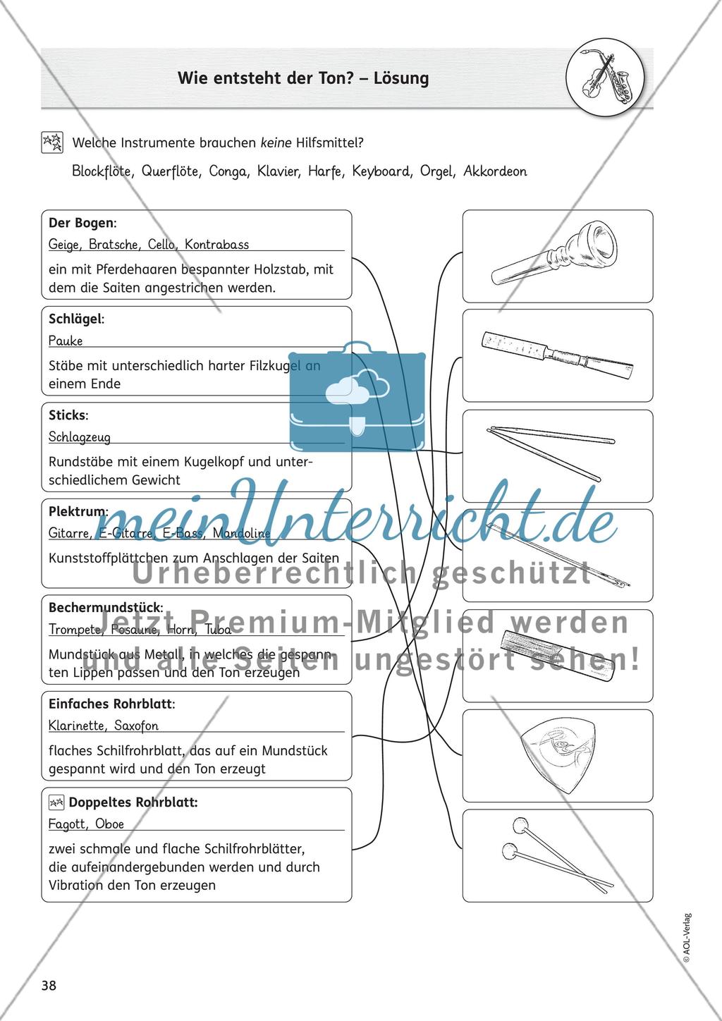 Wissen rund um die Instrumente - Teil 2 Preview 13