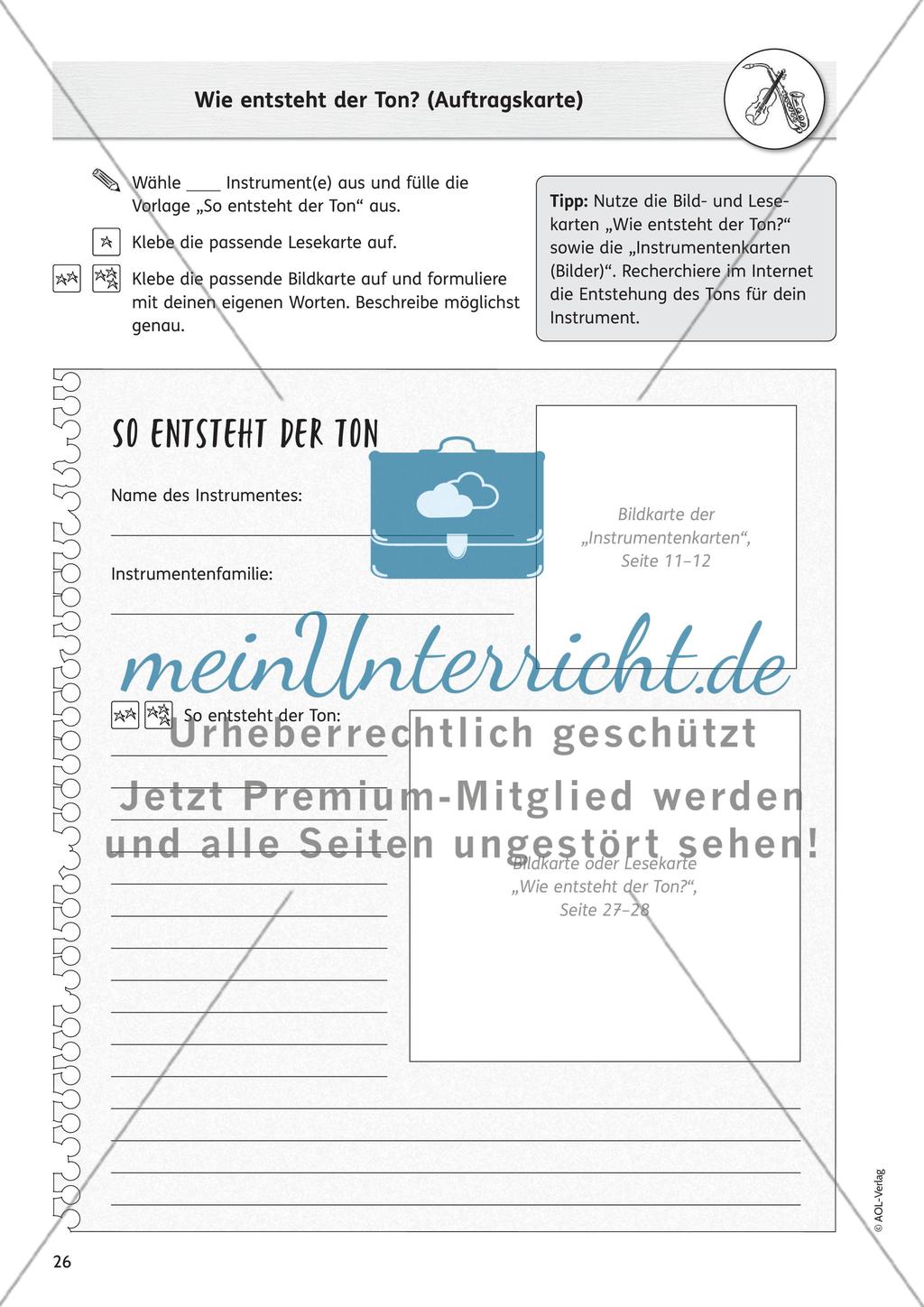 Wissen rund um die Instrumente - Teil 2 Preview 1