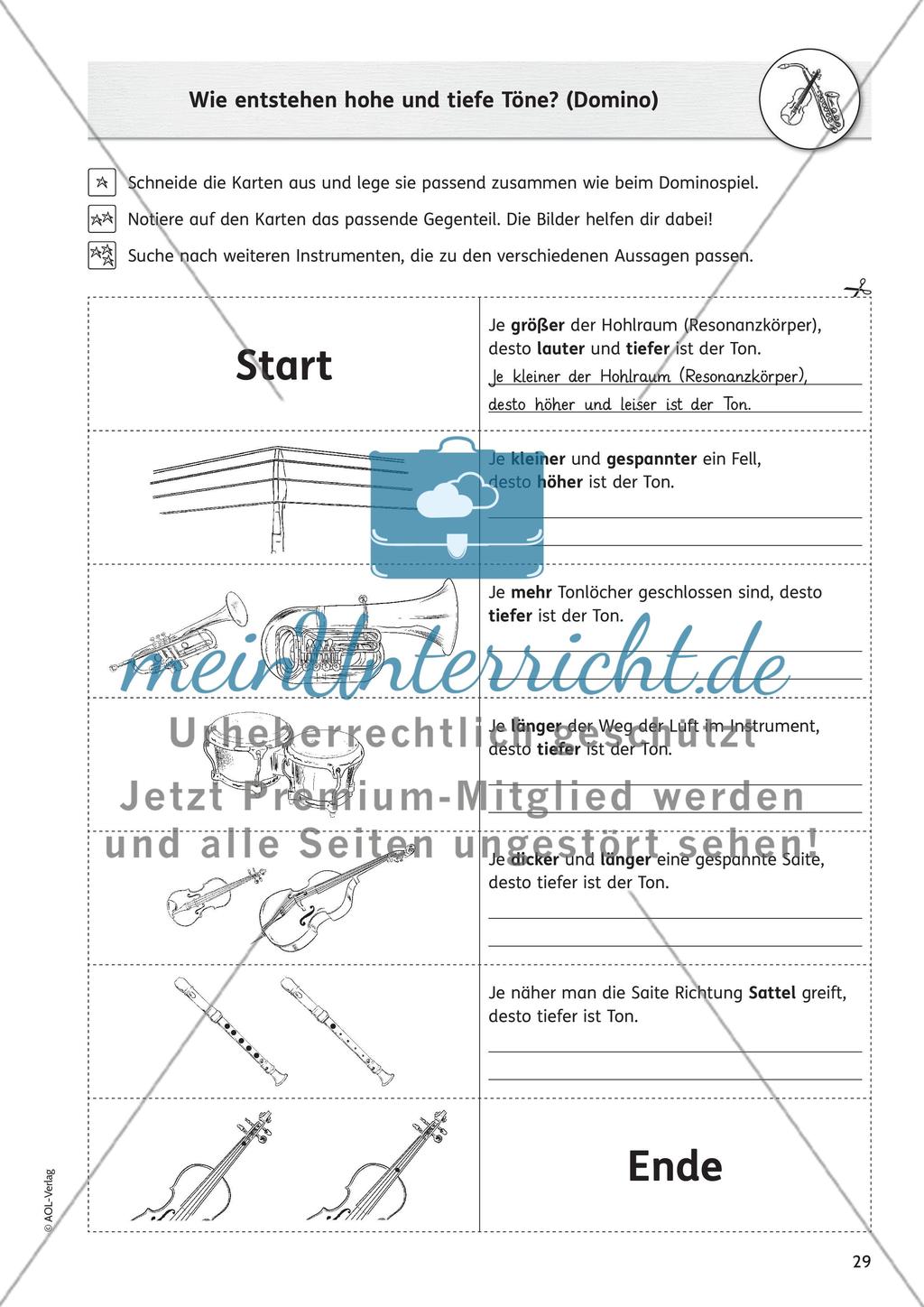 Wissen rund um die Instrumente - Teil 2 Preview 4