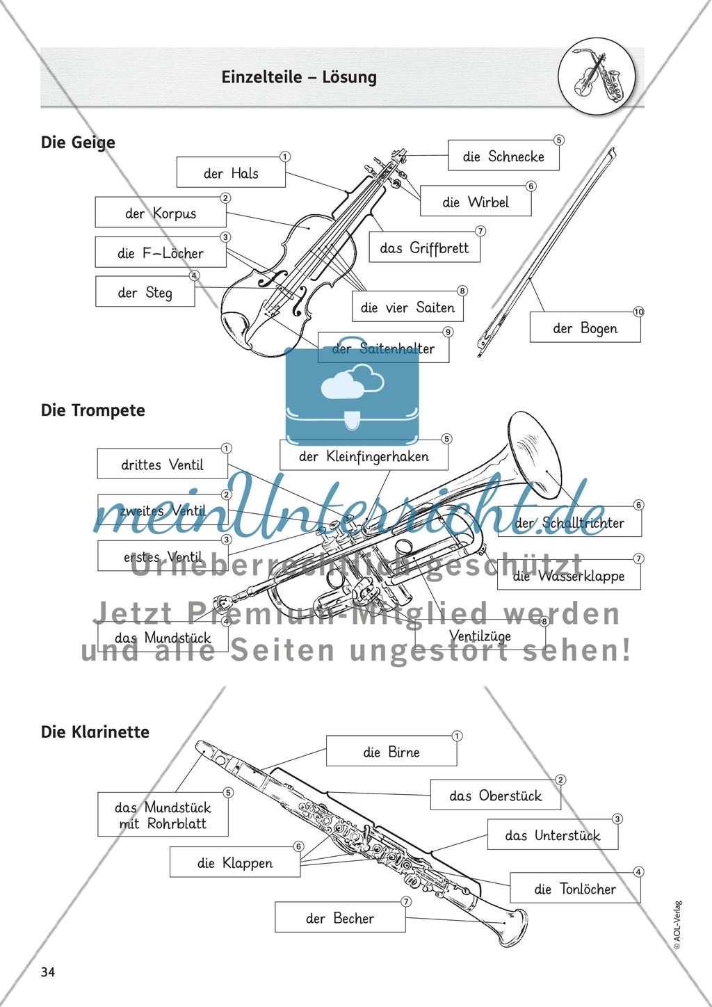 Wissen rund um die Instrumente - Teil 2 Preview 9