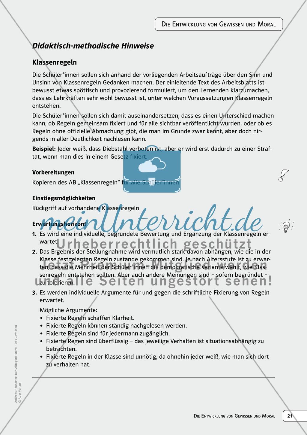 Die Entwicklung von Gewissen und Moral Preview 1