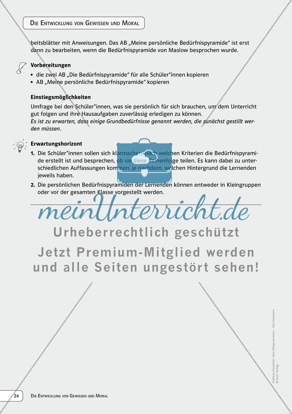 Die Entwicklung von Gewissen und Moral Preview 4