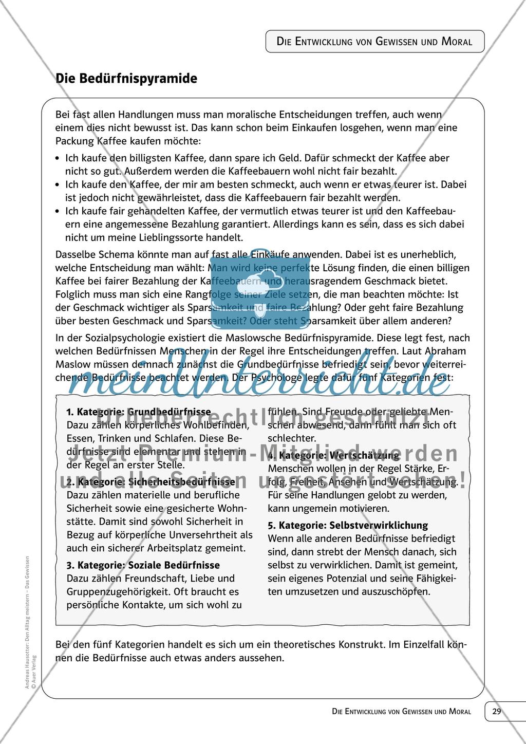 Die Entwicklung von Gewissen und Moral Preview 9