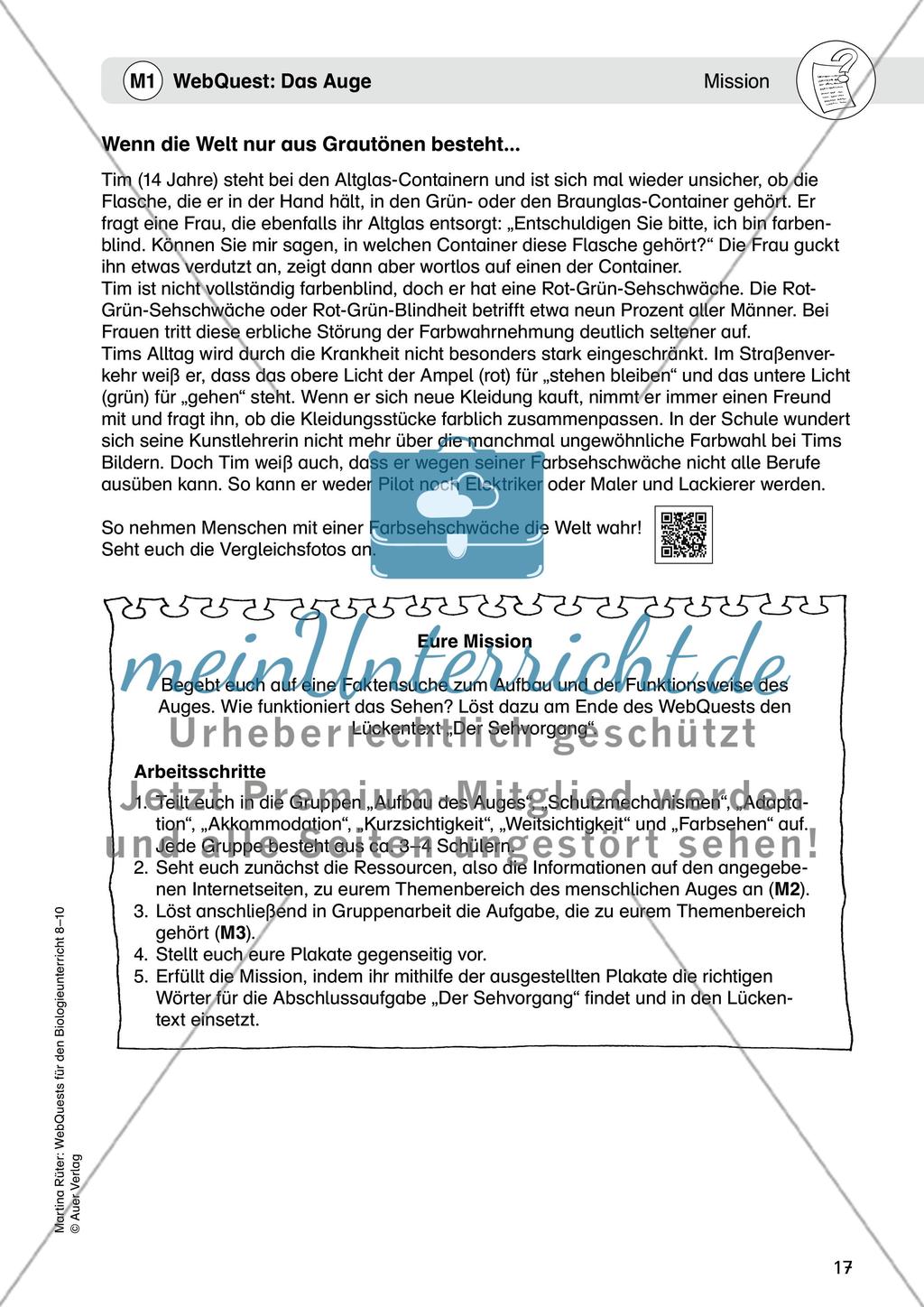 WebQuest: Das Auge Preview 3