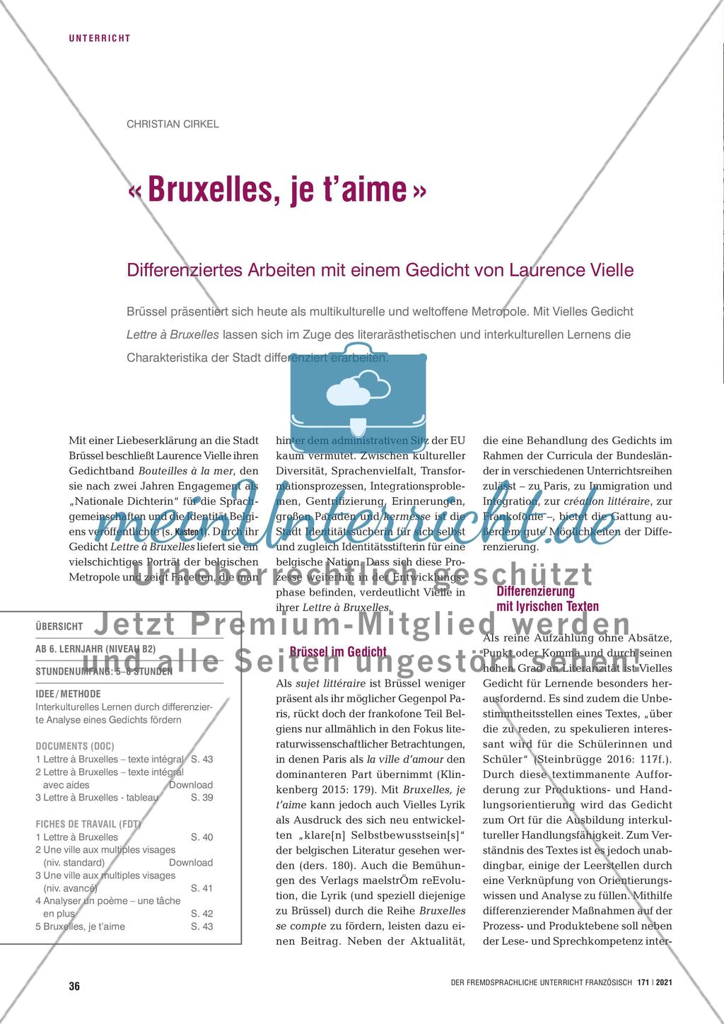 «Bruxelles, je t’aime » Preview 1