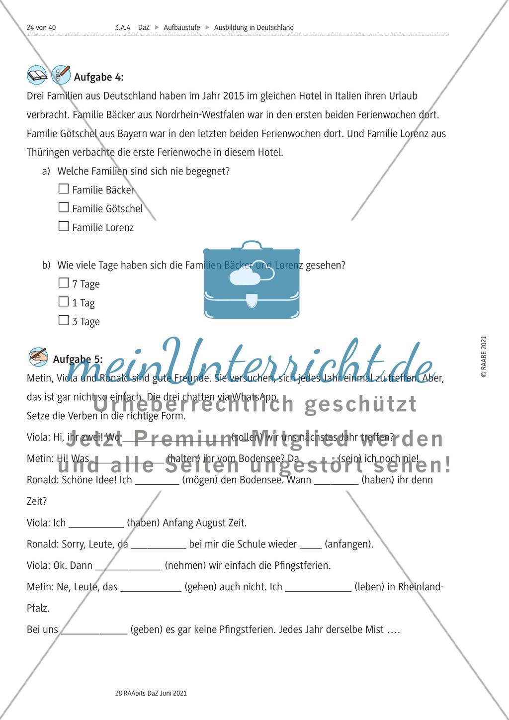 Wortschatz üben und anwenden Preview 12