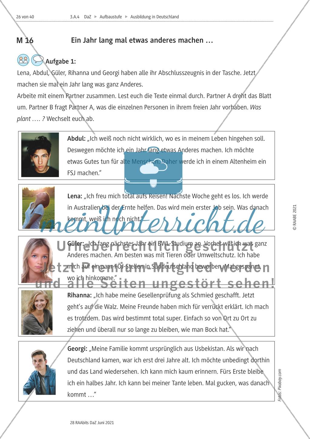 Wortschatz üben und anwenden Preview 14