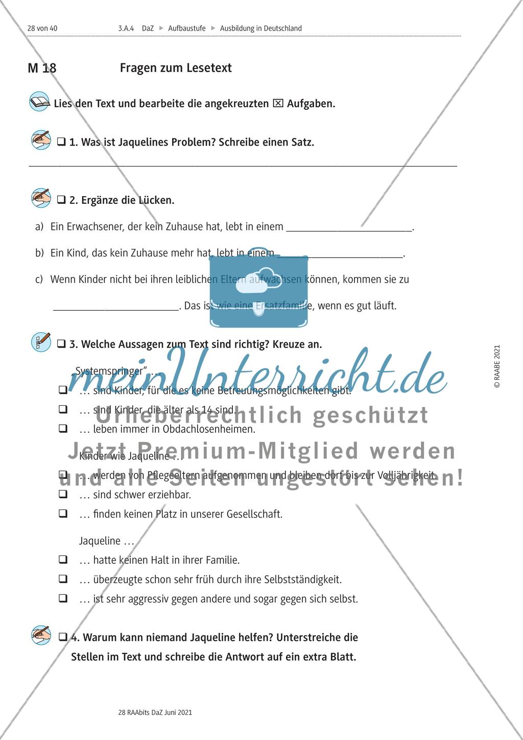 Wortschatz üben und anwenden Preview 16