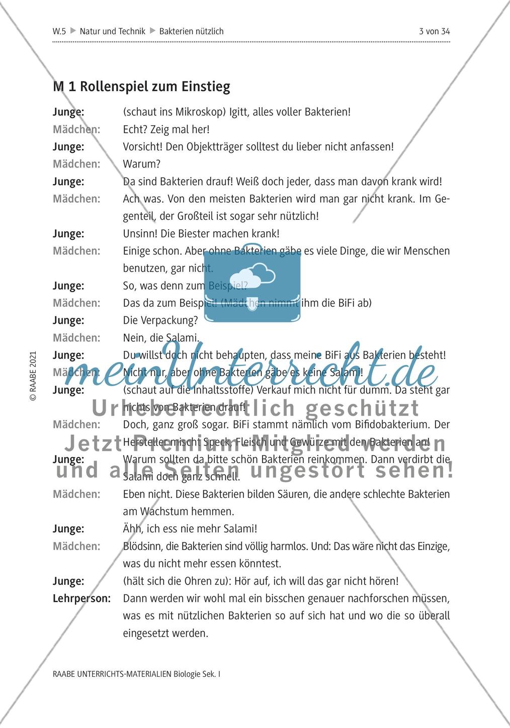 Bakterien - M1-M6 Preview 1
