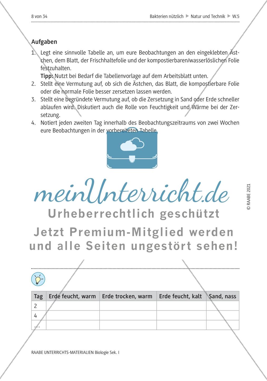 Bakterien - M1-M6 Preview 6