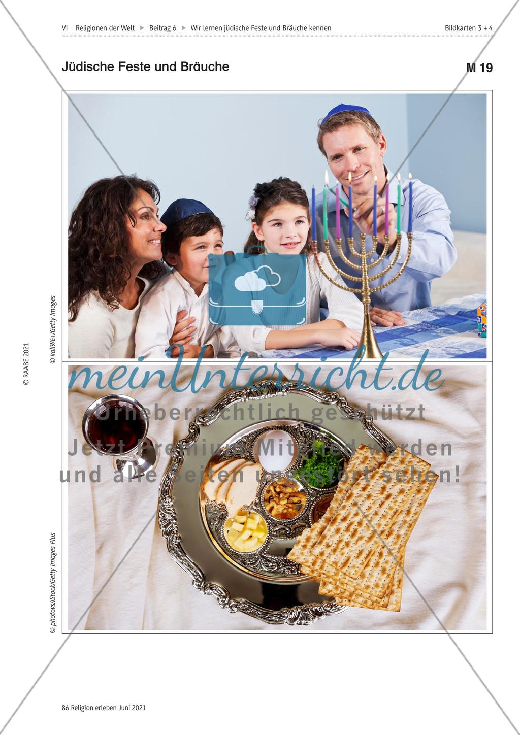 Wir lernen jüdische Feste und Bräuche kennen Preview 24