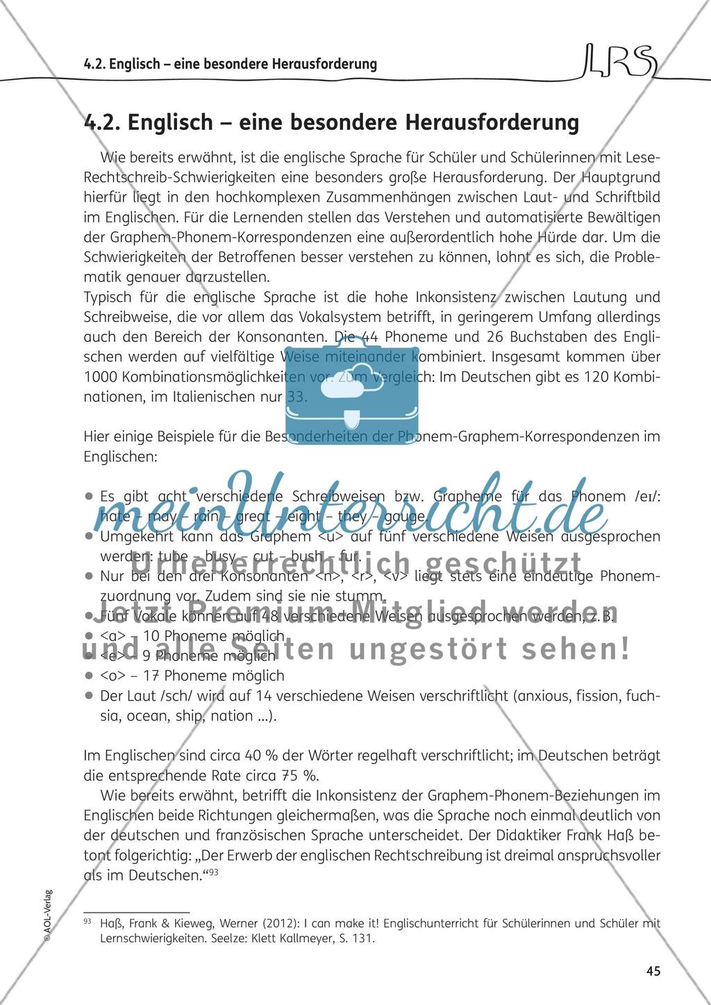 LRS und Englisch Preview 2