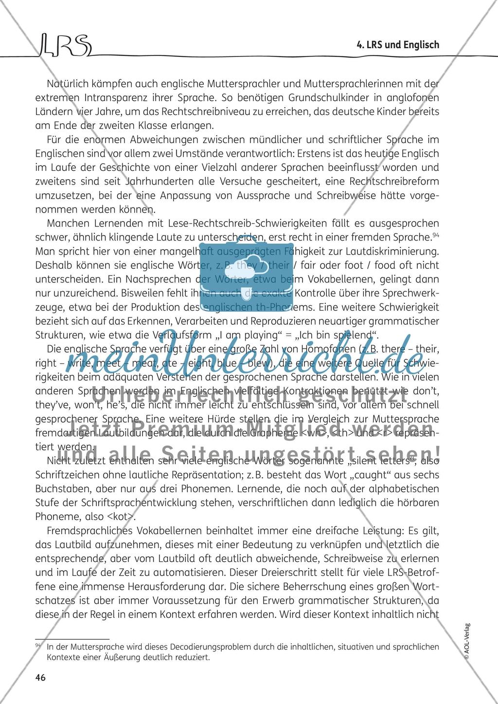 LRS und Englisch Preview 3