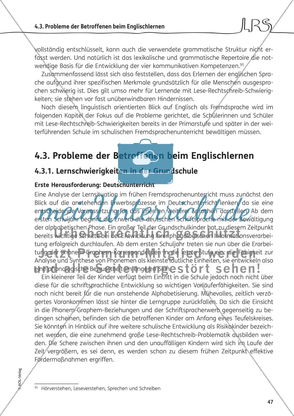 LRS und Englisch Preview 4
