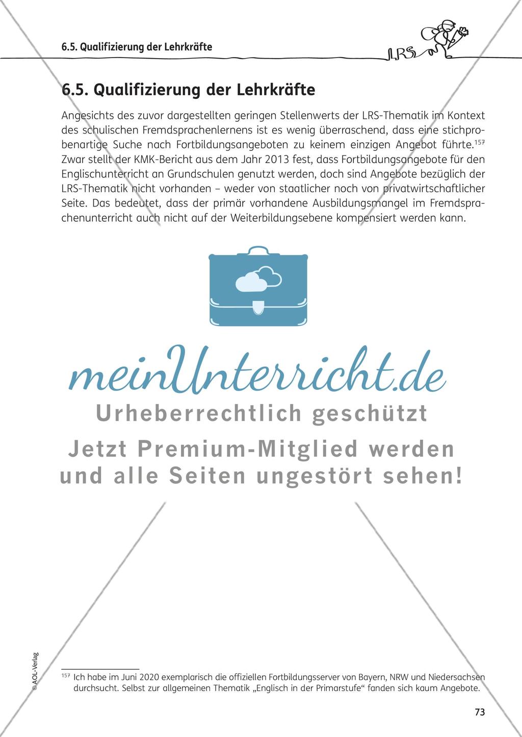 LRS und Englisch in der Grundschule Preview 13