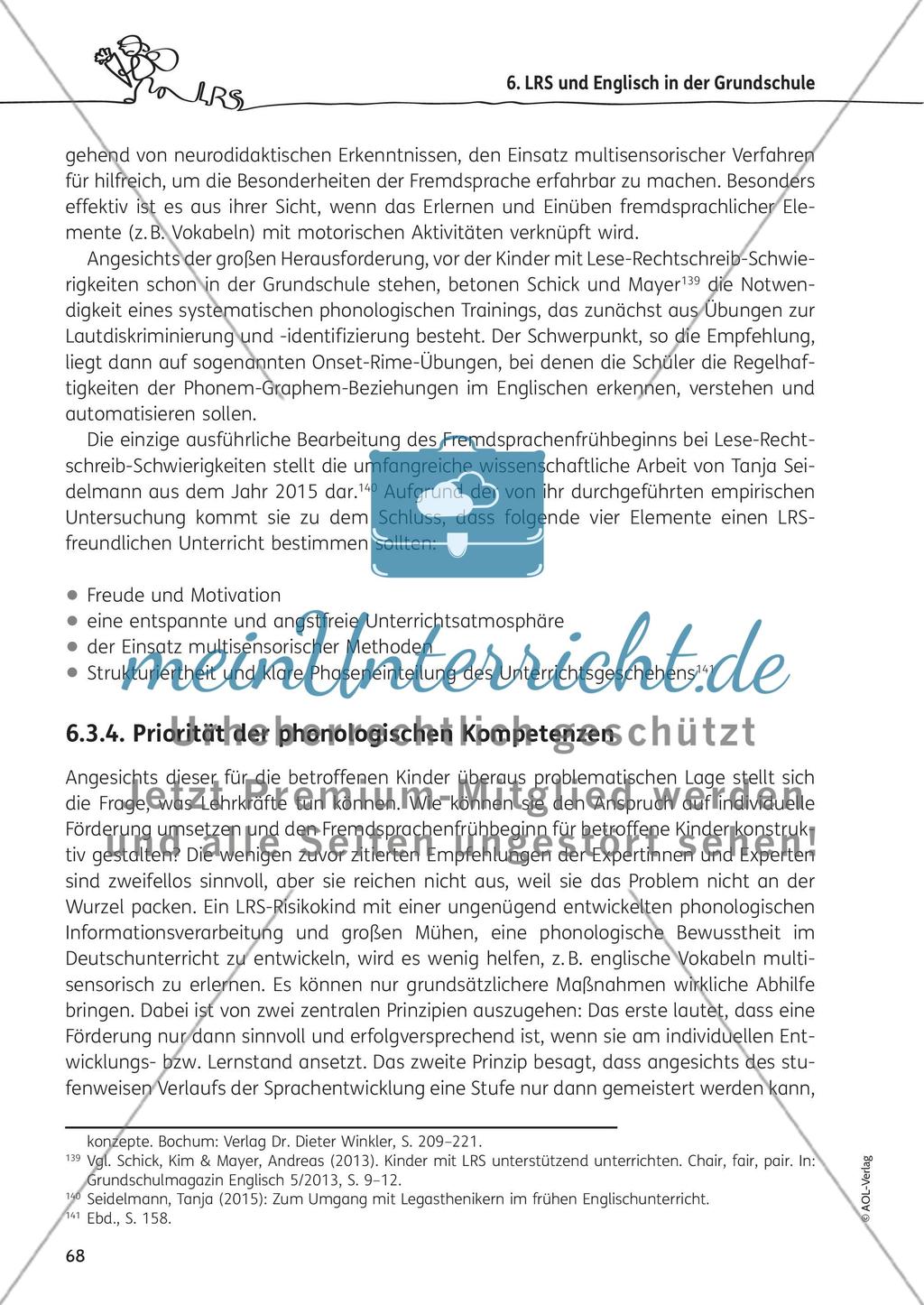 LRS und Englisch in der Grundschule Preview 8