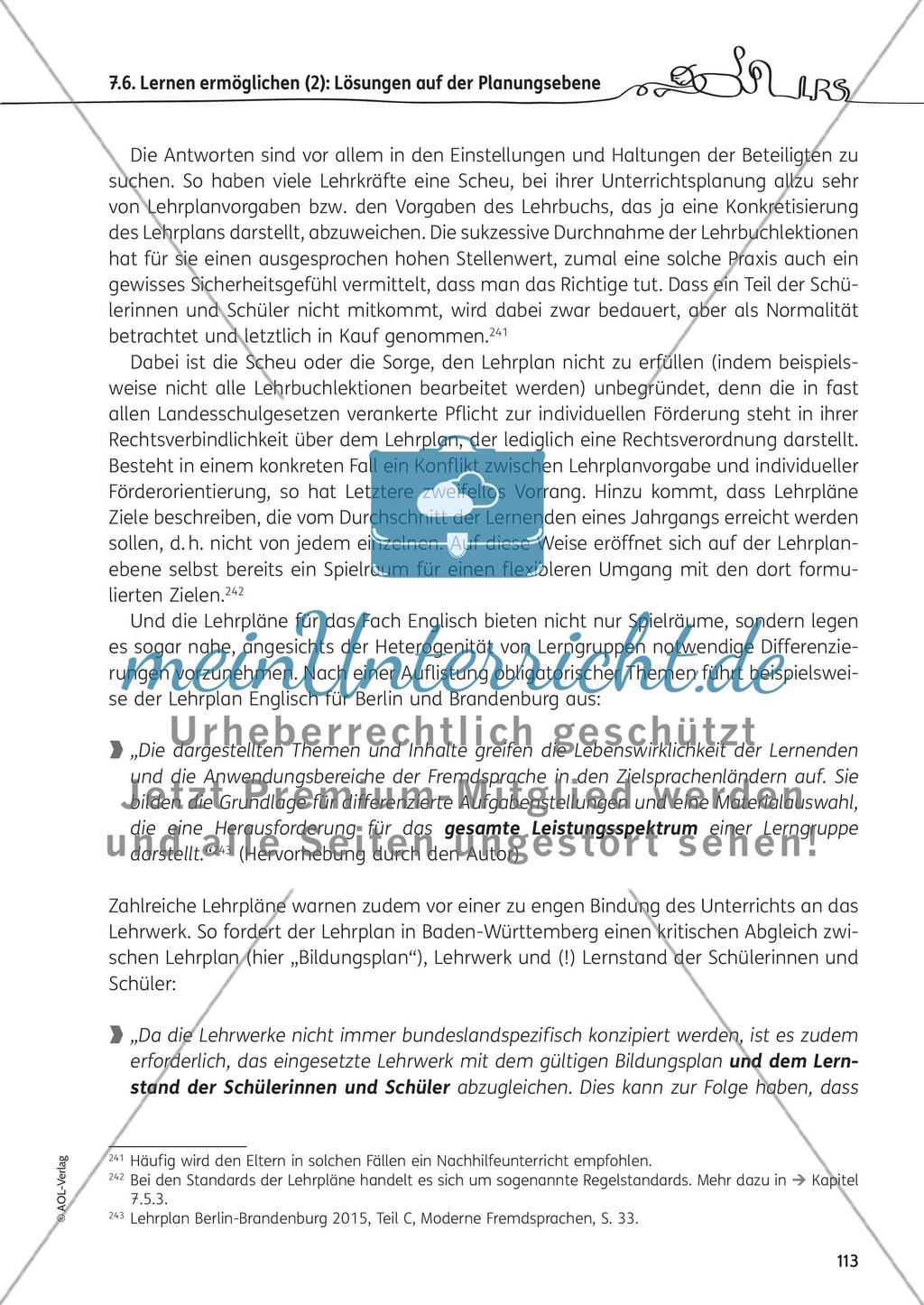 LRS und Englisch in der Sekundarstufe I - Teil 2 Preview 12
