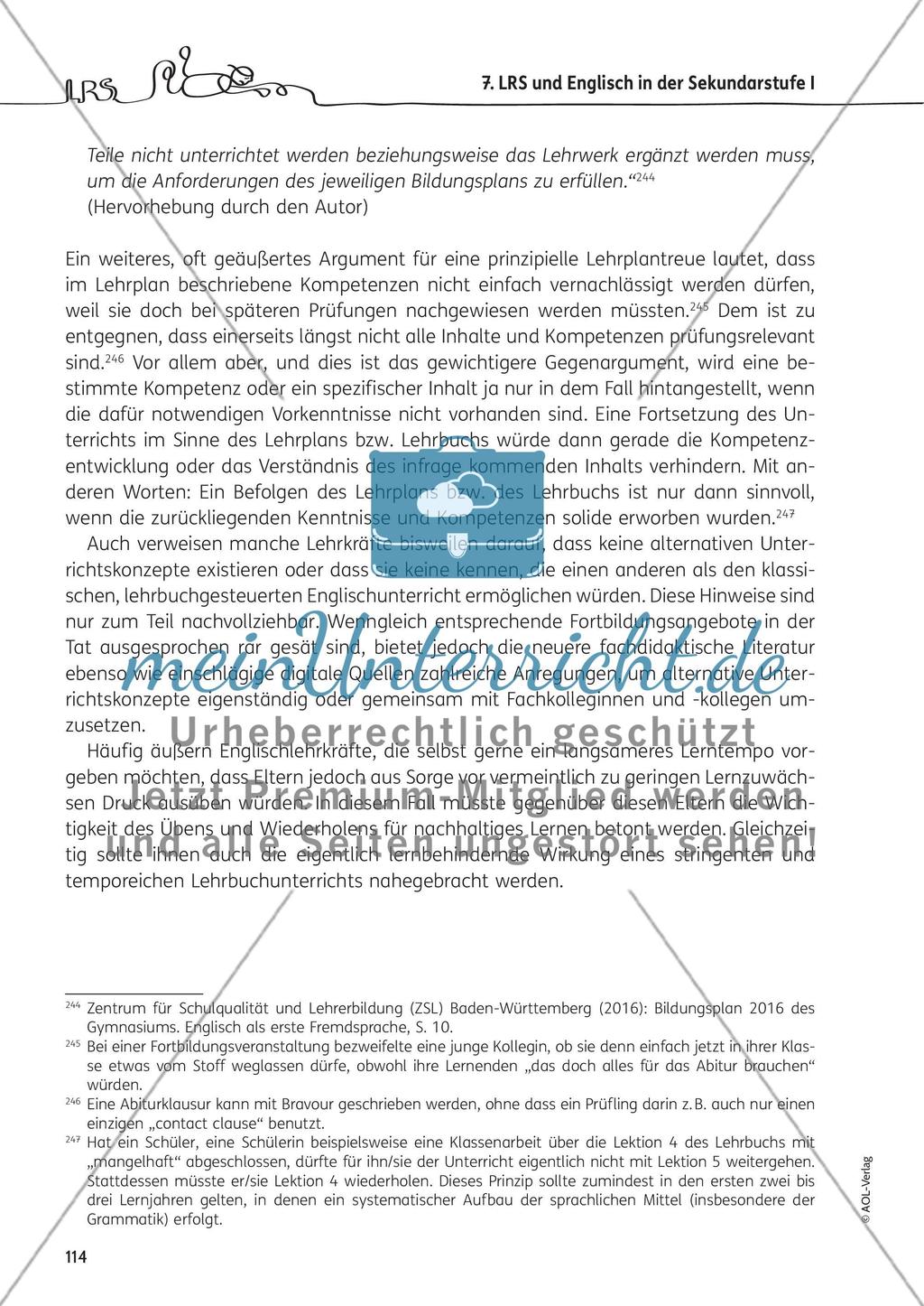LRS und Englisch in der Sekundarstufe I - Teil 2 Preview 13