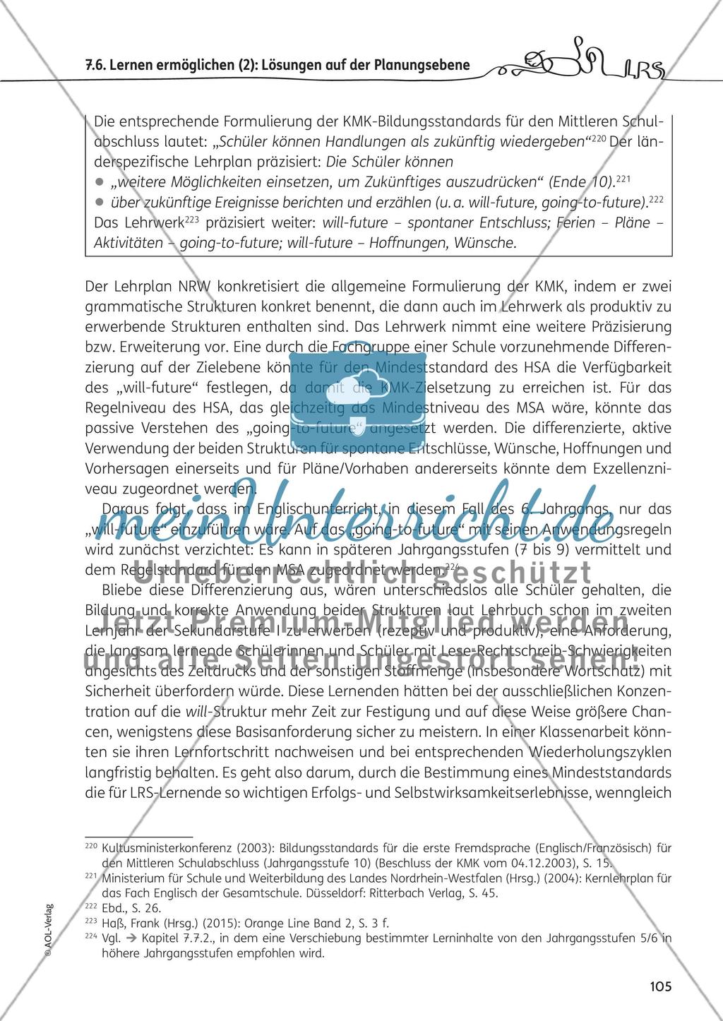 LRS und Englisch in der Sekundarstufe I - Teil 2 Preview 4