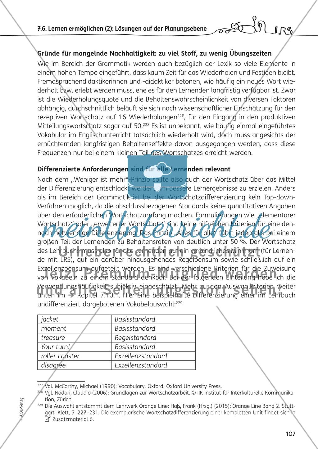 LRS und Englisch in der Sekundarstufe I - Teil 2 Preview 6
