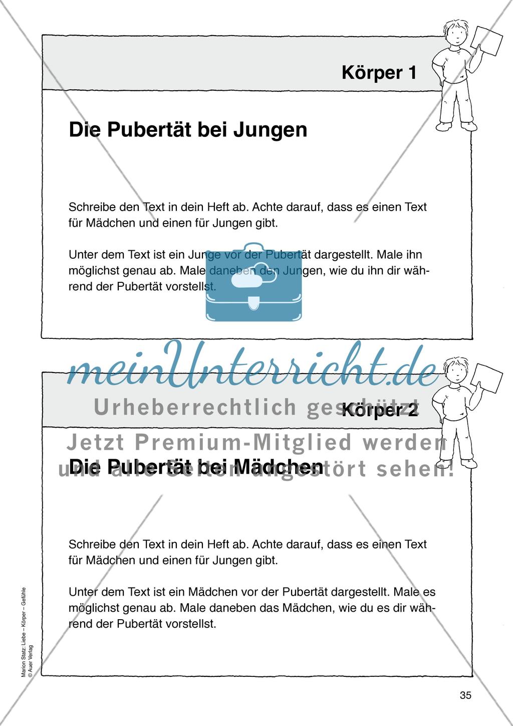 Werkstattmaterialien Körper - Teil 1 Preview 3
