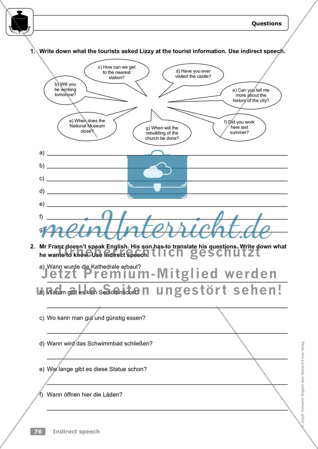 Indirect speech Preview 9