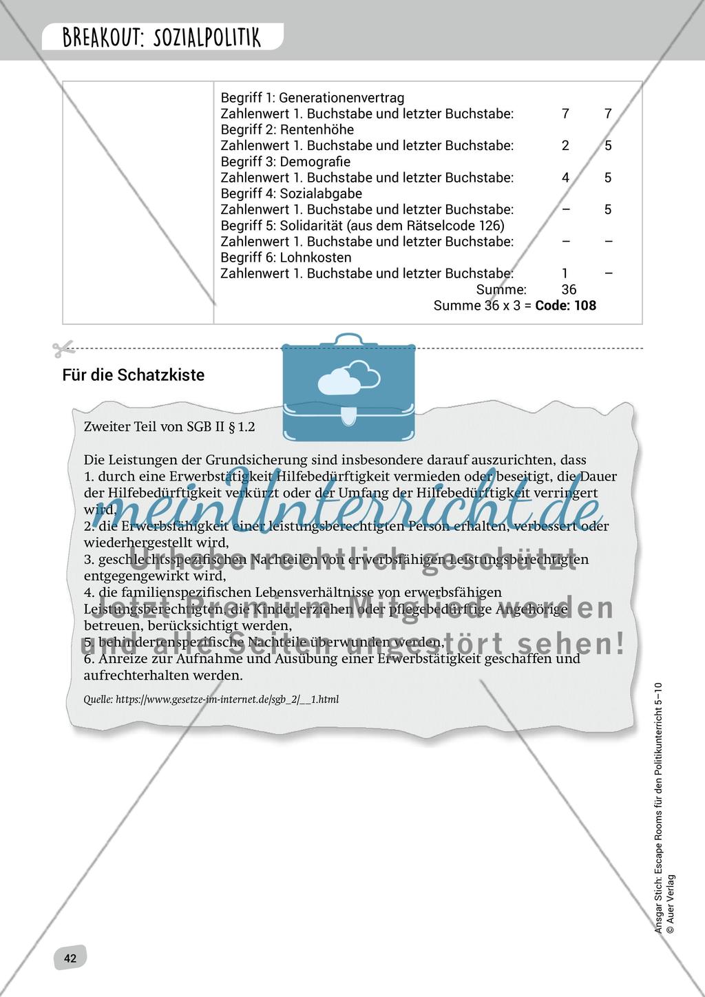 Breakout: Sozialpolitik Preview 6