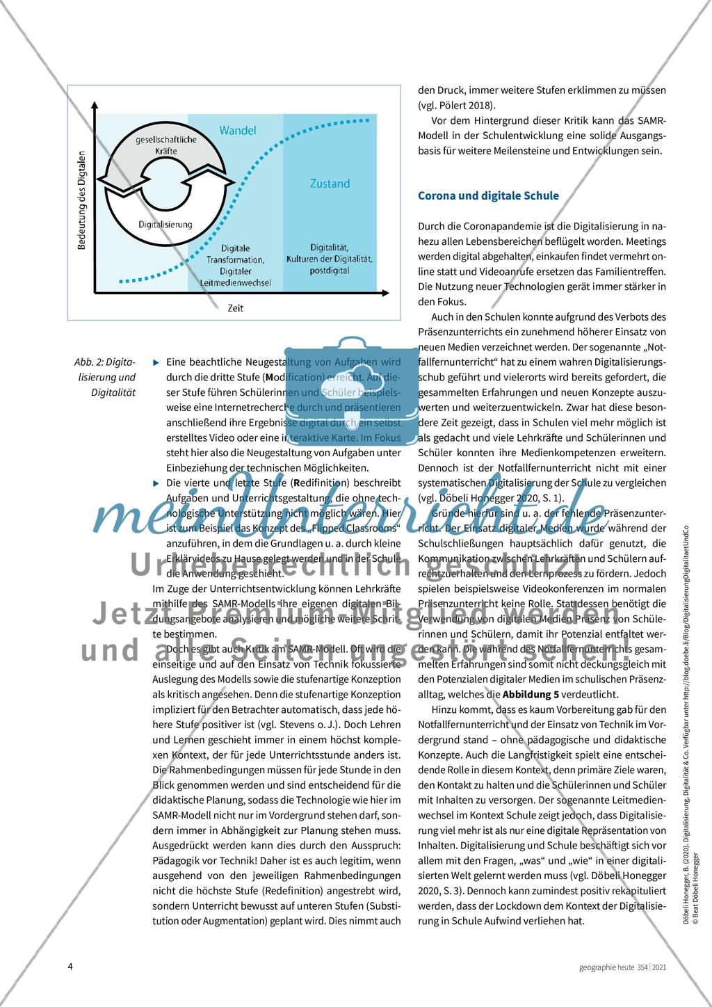 Geographieunterricht digital Preview 3