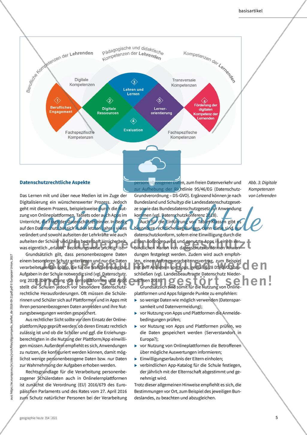 Geographieunterricht digital Preview 4
