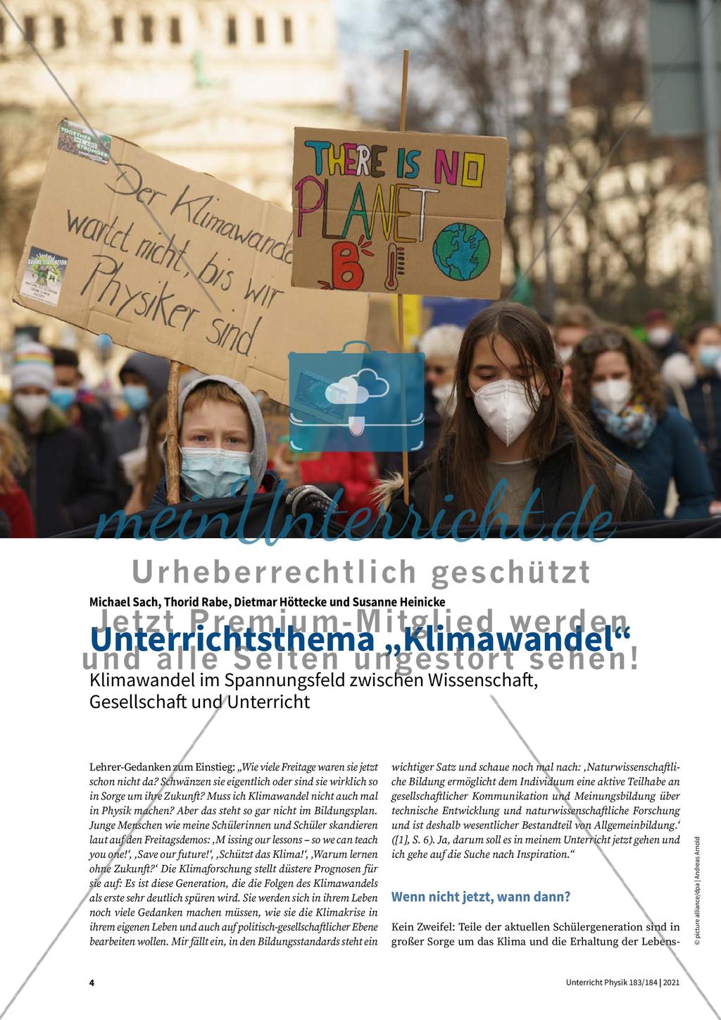 Unterrichtsthema