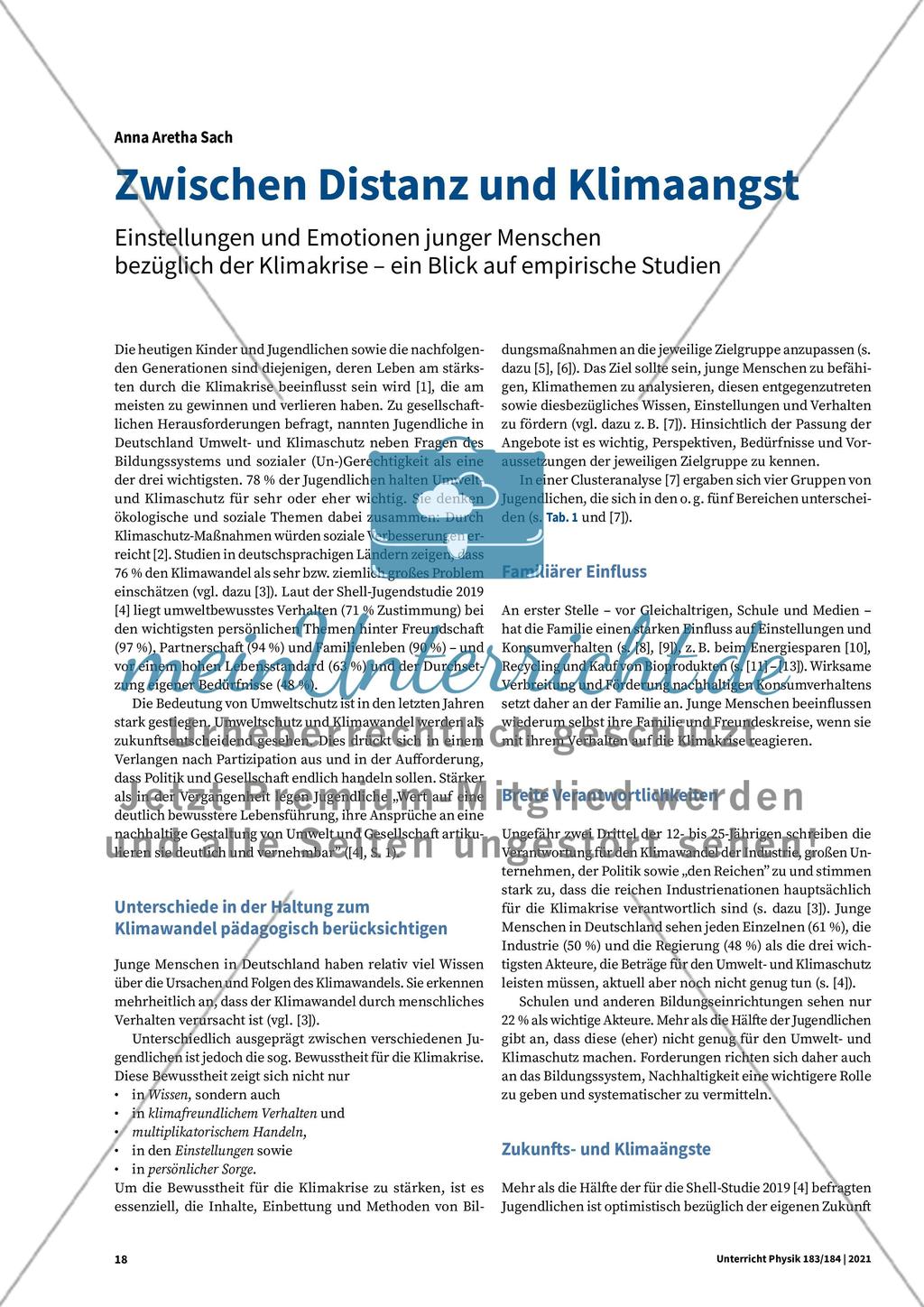 Zwischen Distanz und Klimaangst Preview 1