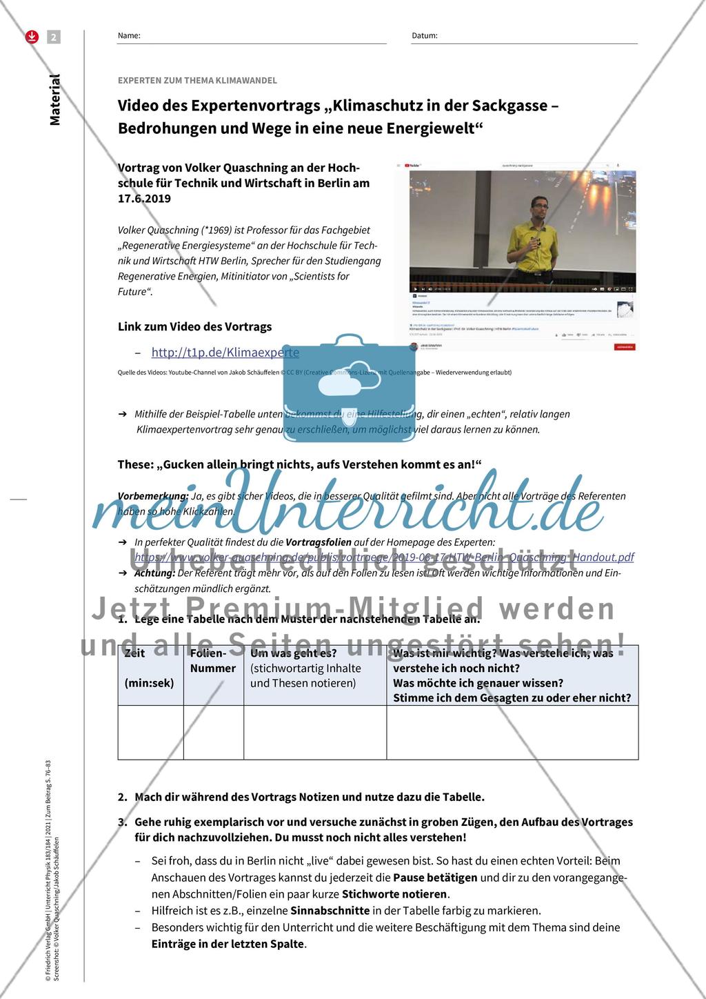 Mit Youtube Klima-Experten in den Physikraum holen Preview 3
