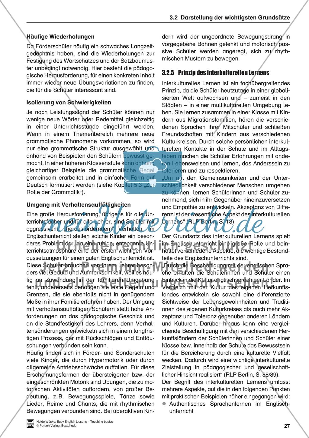 Grundprinzipien des Englischunterrichts Preview 7