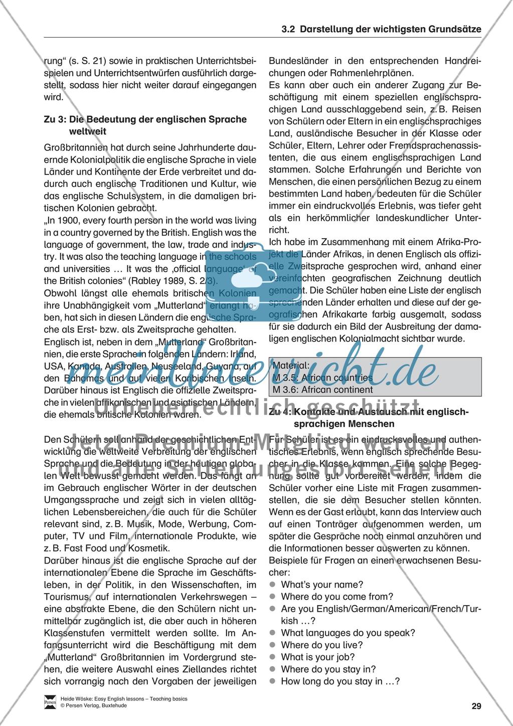 Grundprinzipien des Englischunterrichts Preview 9