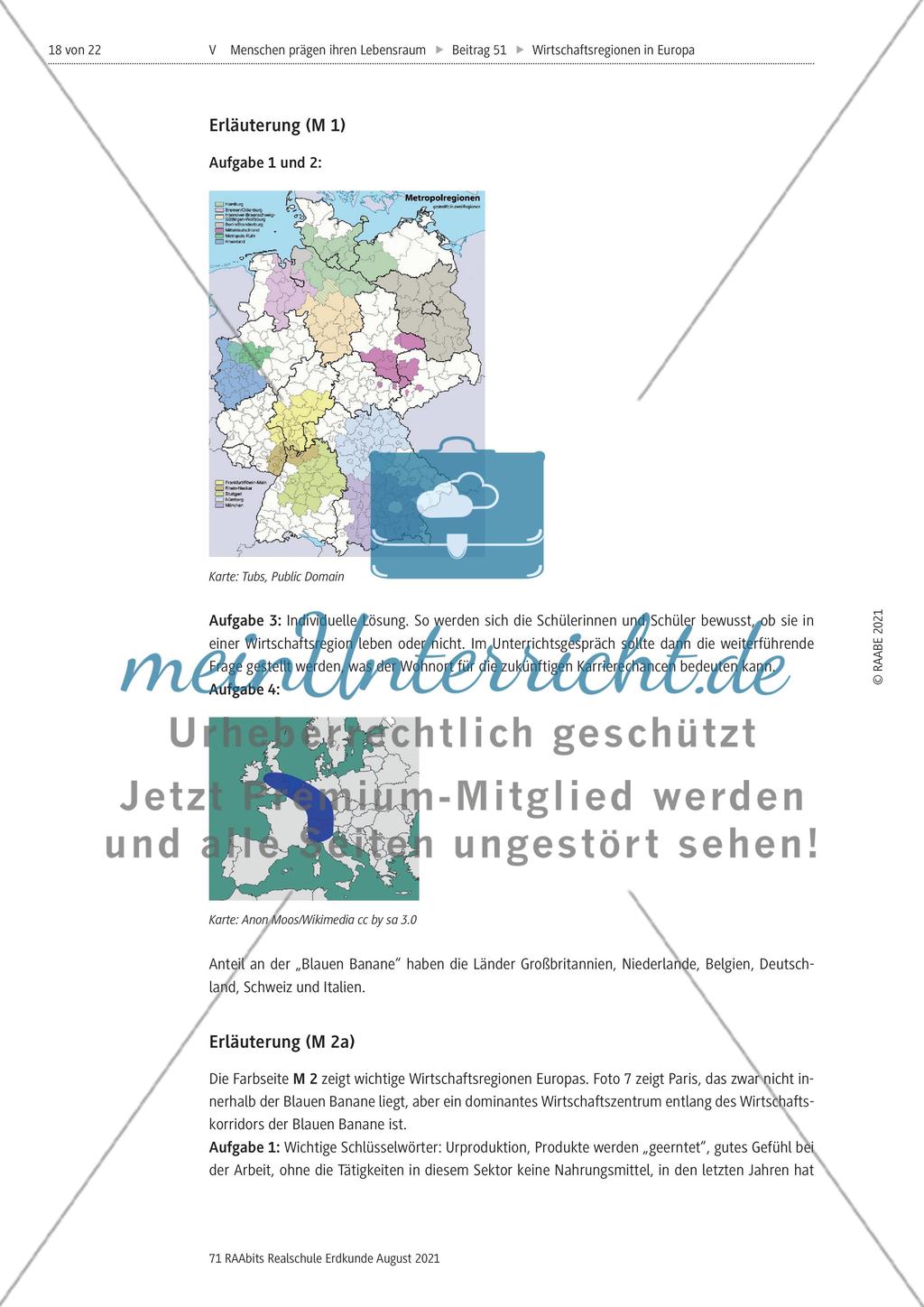 Wirtschaftsregionen in Europa Preview 18