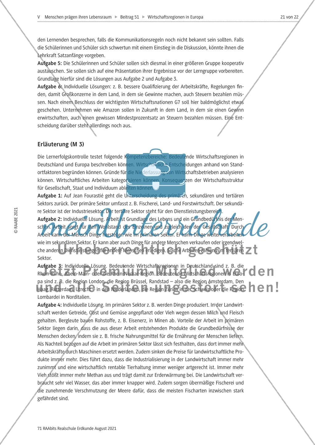 Wirtschaftsregionen in Europa Preview 21