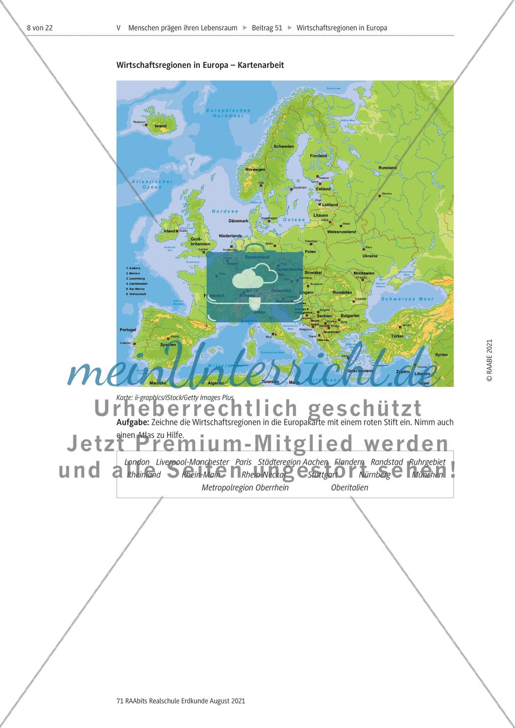 Wirtschaftsregionen in Europa Preview 8