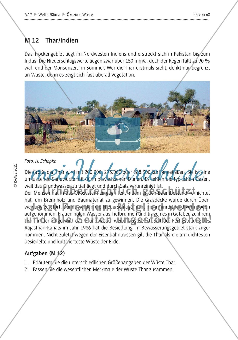 Wüsten - ein Überblick Preview 15