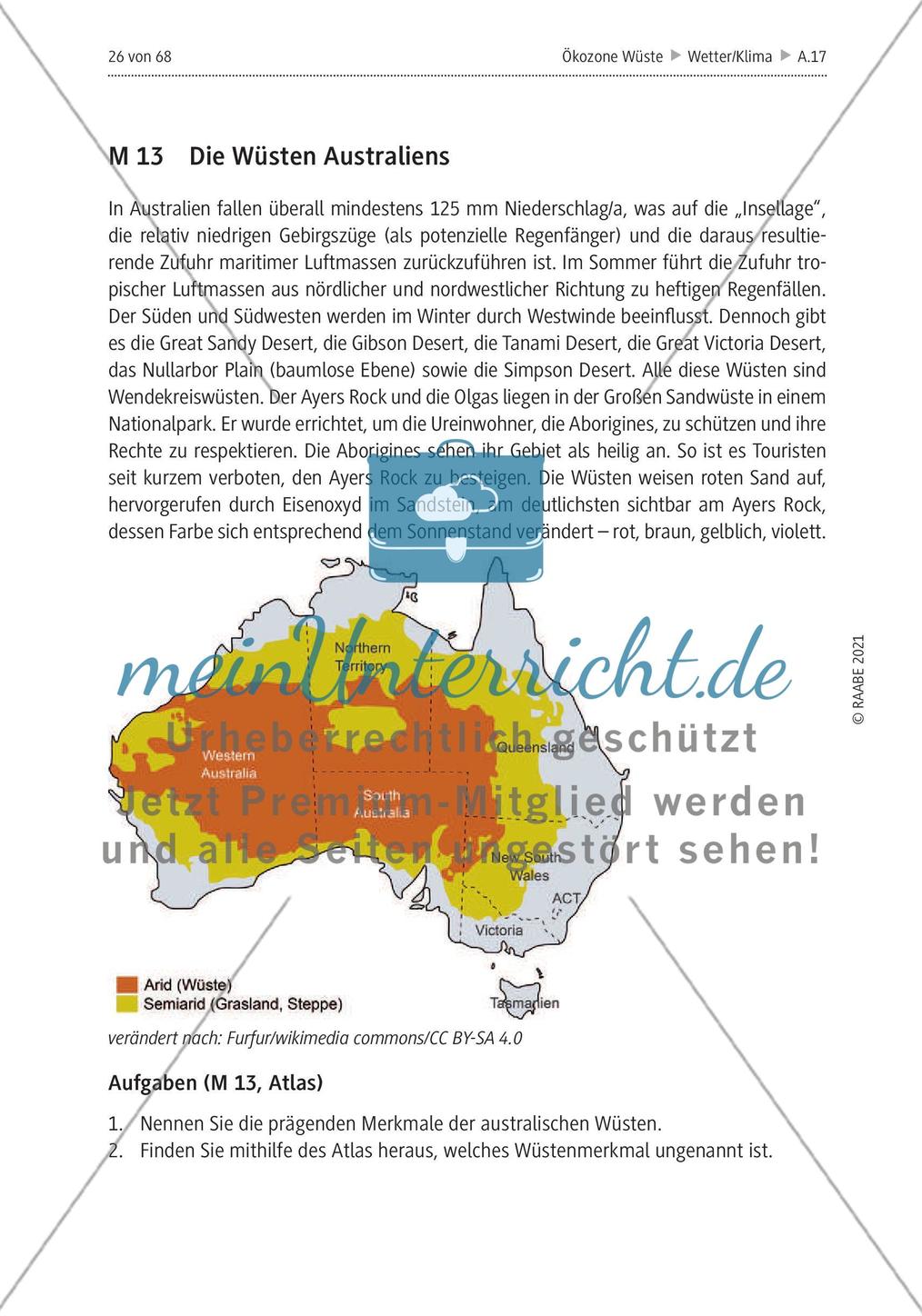 Wüsten - ein Überblick Preview 16