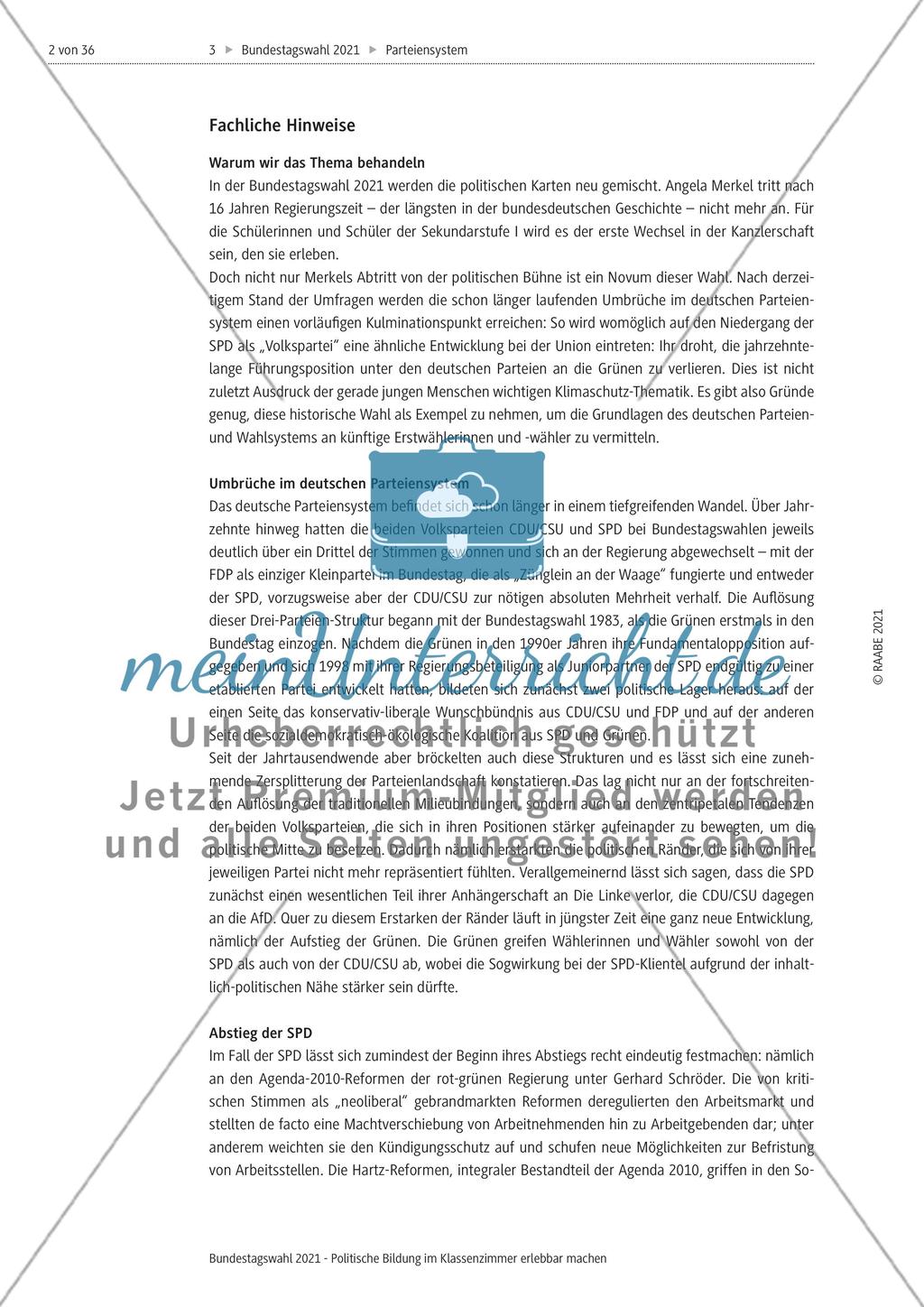 Bundestagswahl 2021 - M1-M5 Preview 2