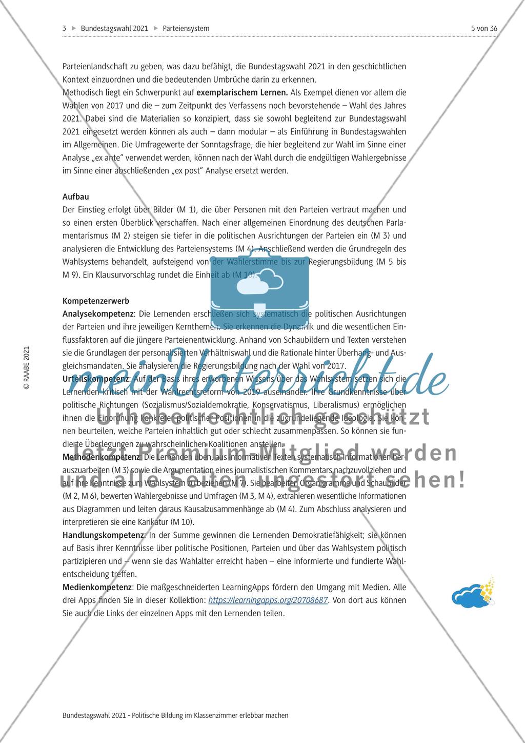 Bundestagswahl 2021 - M1-M5 Preview 5