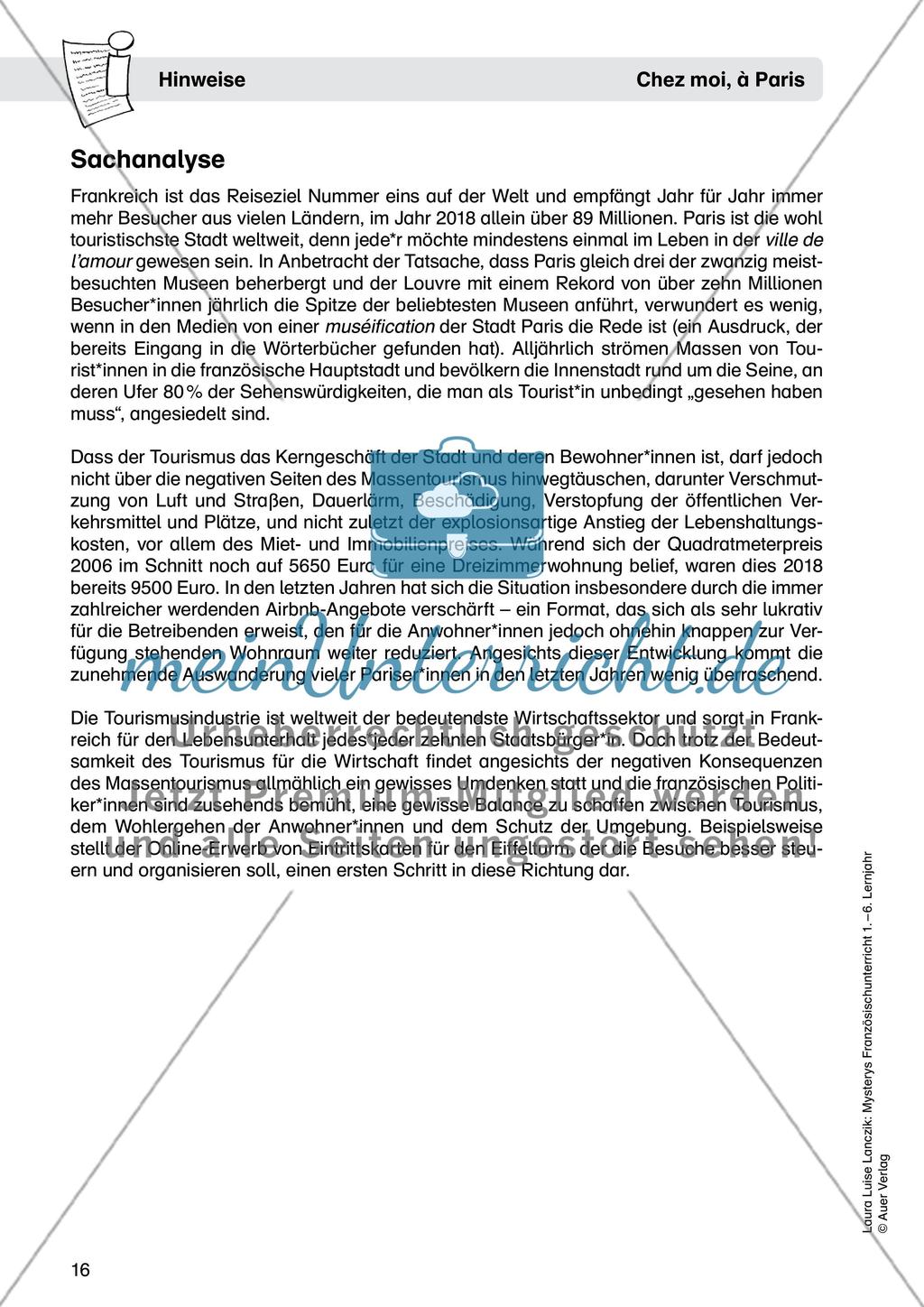 Chez moi, à Paris (1.–2. Lj.) Preview 1