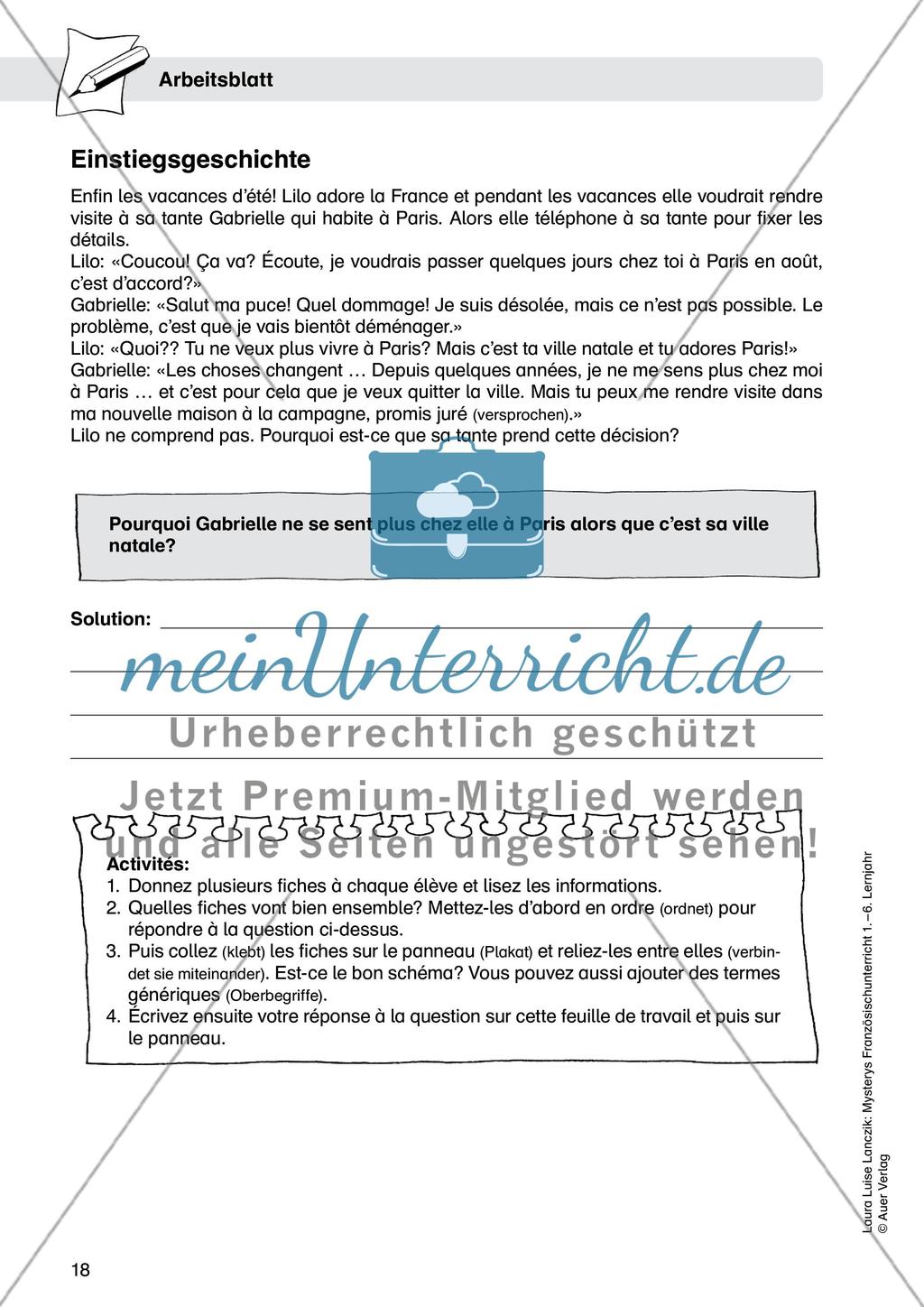 Chez moi, à Paris (1.–2. Lj.) Preview 3