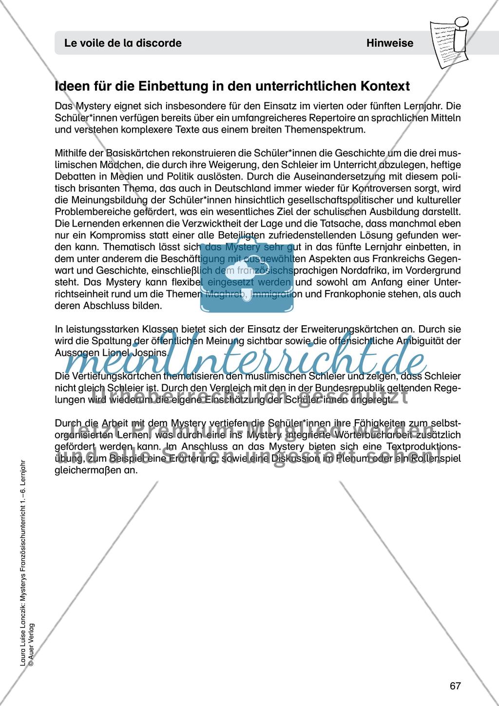 Le voile de la discorde (4.–5. Lj.) Preview 2