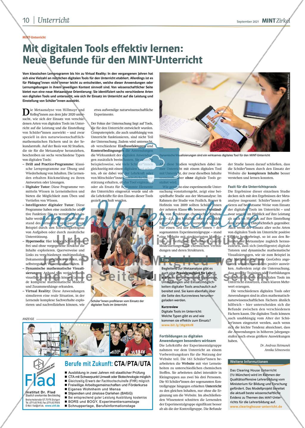 MINT Zirkel - Ausgabe 3, September 2021 Preview 10